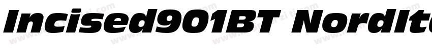 Incised901BT NordIta字体转换
